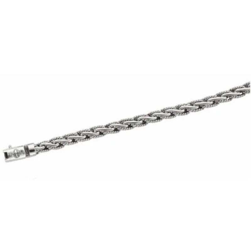 Phillip Gavriel Sterling Fancy Woven Bracelet
