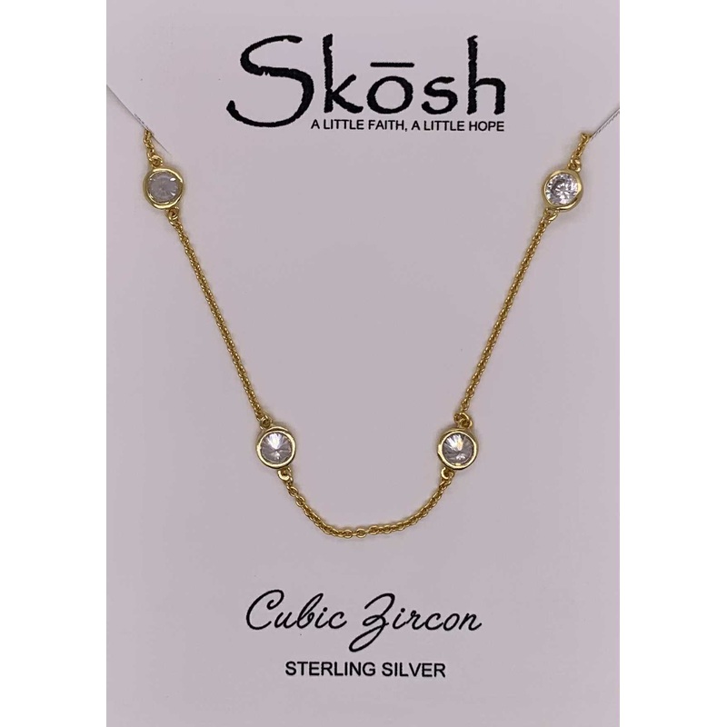 Skosh By the Inch CZ Necklace
