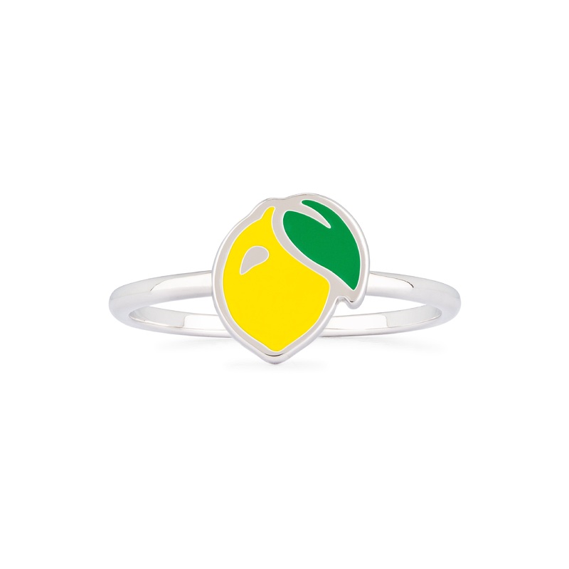 Enamel Lemon Ring|5|6|7|8|9