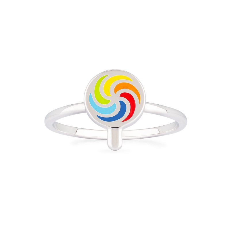 Enamel Lollipop Ring|5|6|7|8|9