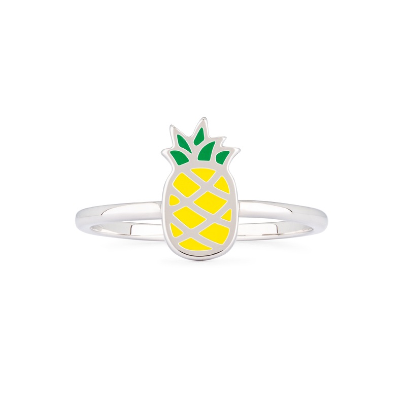 Enamel Pineapple Ring|5|6|7|8|9