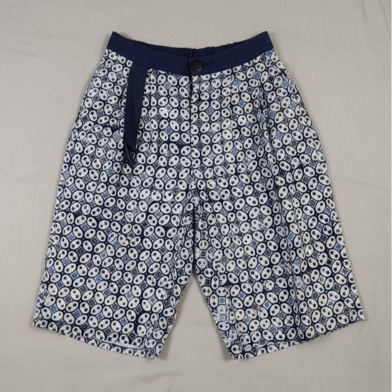 Batik Shorts with Drawstrings