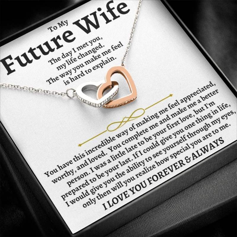 To My Future Wife – Intertwined Hearts Gift Set – SS40