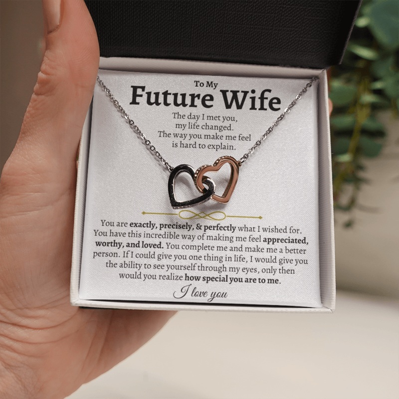 To My Future Wife – Intertwined Hearts Gift Set – SS41