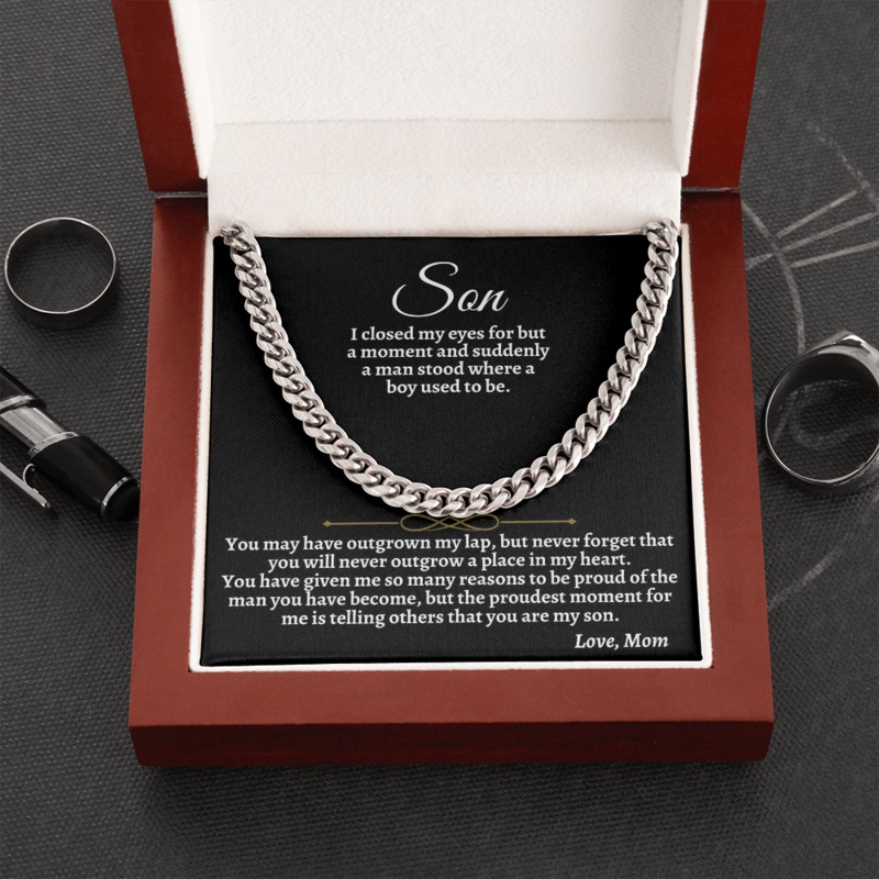 To My Son – Love, Mom – Gift Set – SS31