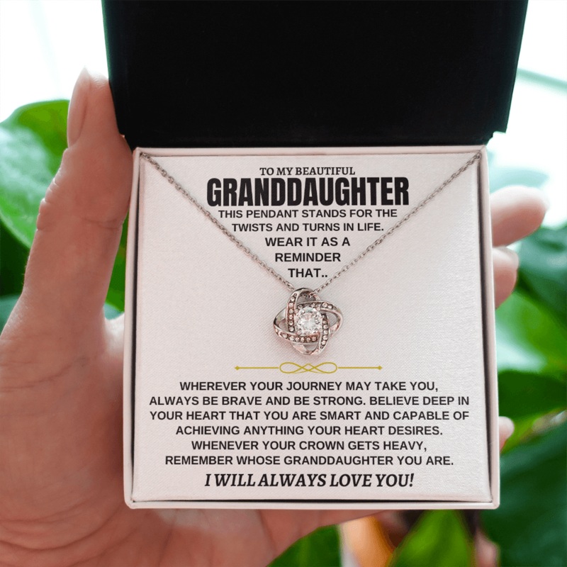 (ALMOST SOLD OUT) To My Granddaughter – Twists & Turns Beautiful Gift Set – SS109V4