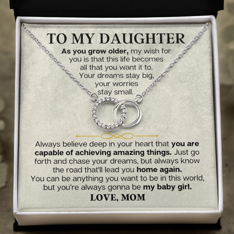 Always Gonna Be My Baby Girl – Love, Mom – Beautiful Gift Set – SS189