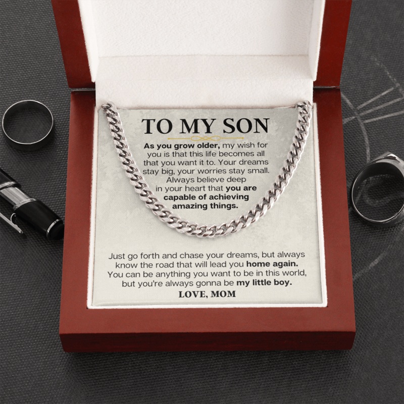 Always Gonna Be My Little Boy – Love, Mom – Gift Set – SS191