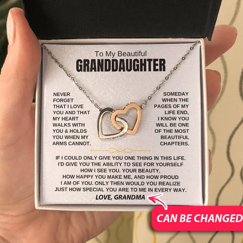 Personalized – To My Granddaughter – Beautiful Gift Set – SS170V3
