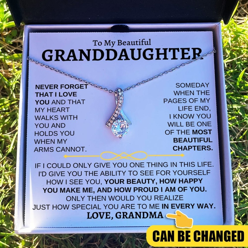 To My Beautiful Granddaughter – Personalized Gift Set – SS170