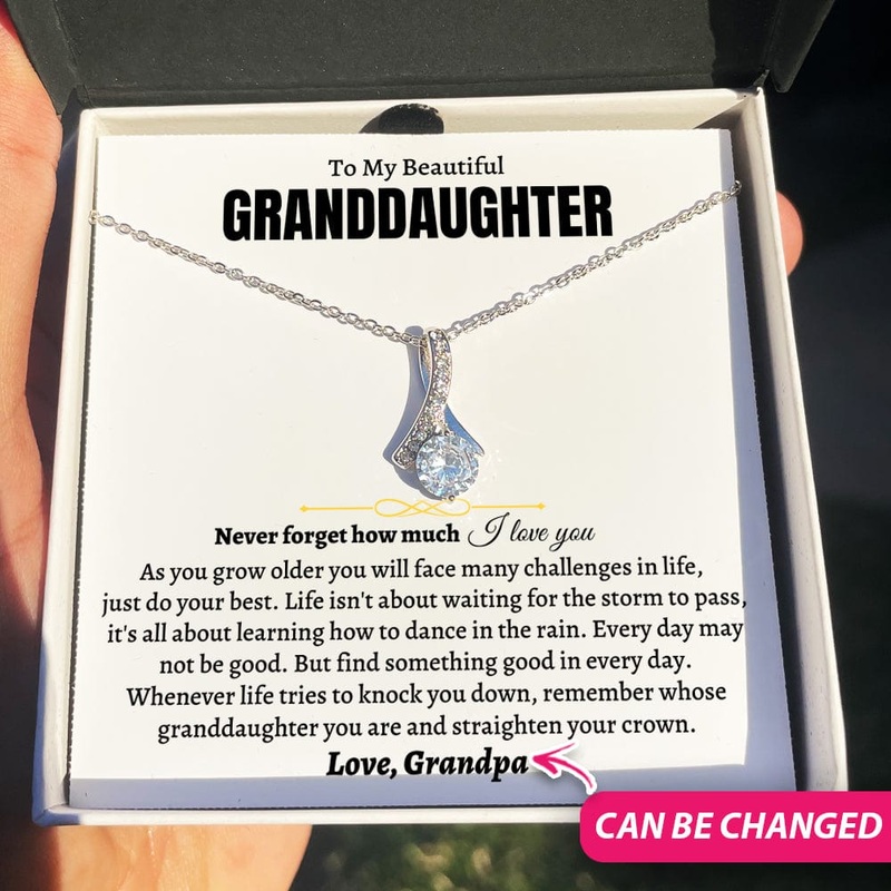 To My Beautiful Granddaughter – Personalized Gift Set – SS174