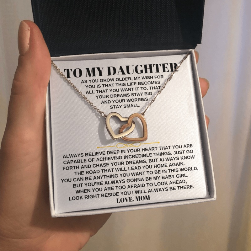 To My Daughter – Love Mom – Beautiful Gift Set – SS201