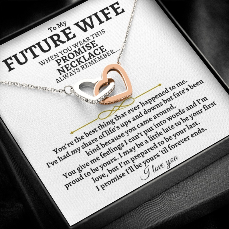 To My Future Wife – Intertwined Hearts Gift Set – SS81