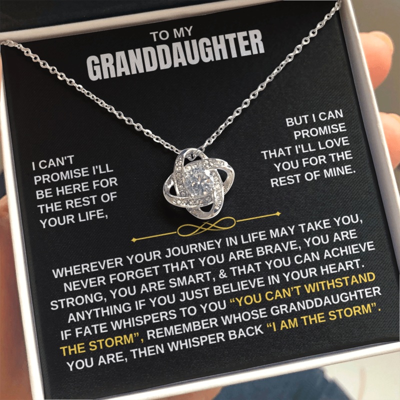 To My Granddaughter – I Am The Storm – Beautiful Gift Set – SS126