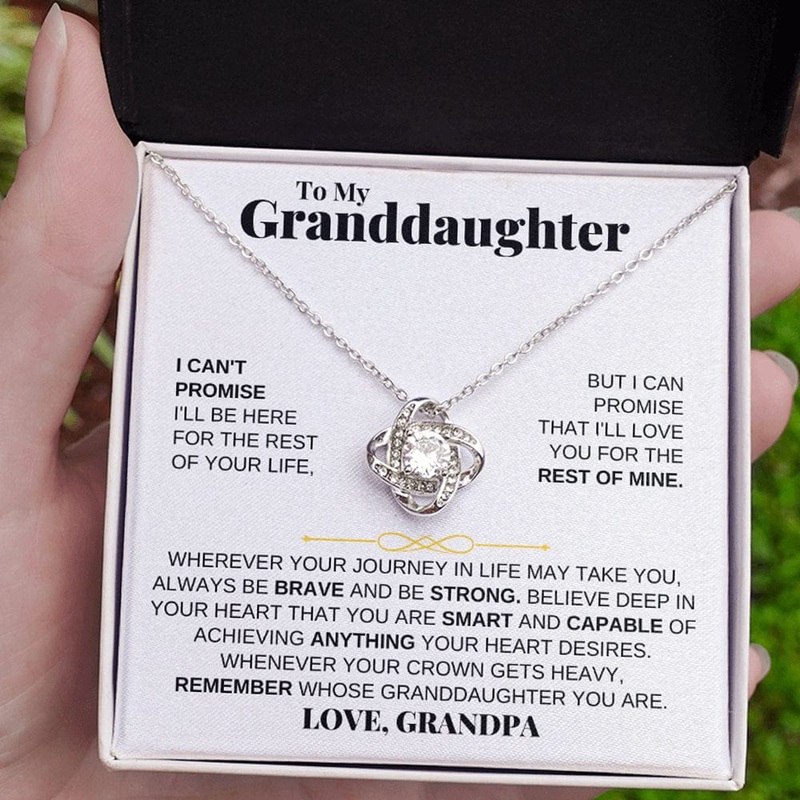 To My Granddaughter – Love, Grandpa – Beautiful Gift Set – SS117LK2