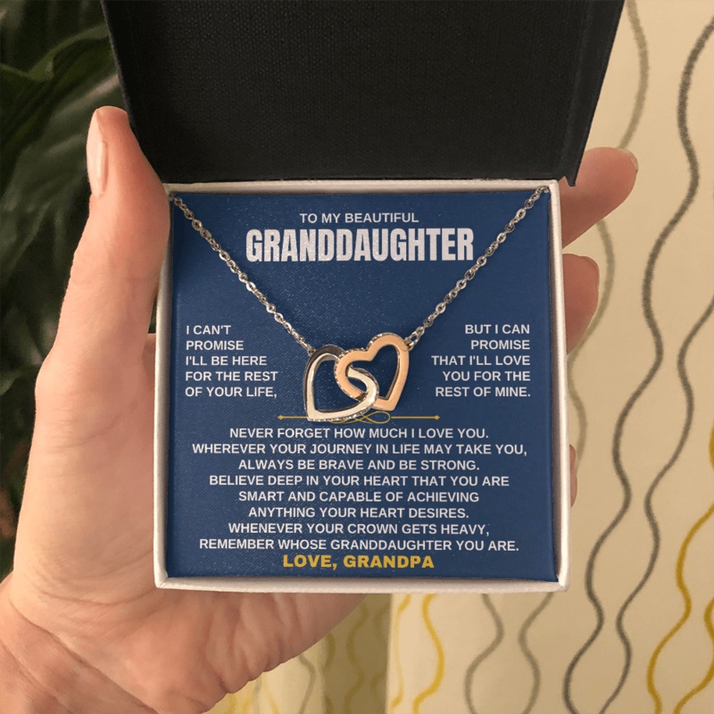 To My Granddaughter – Love Grandpa – Beautiful Gift Set – SS117V4