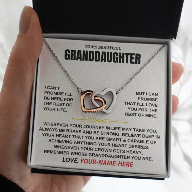 To My Granddaughter – Personalized Beautiful Gift Set – SS117