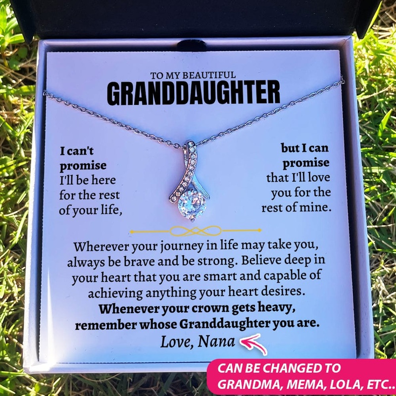 To My Granddaughter – Personalized Beautiful Gift Set – SS117-LK