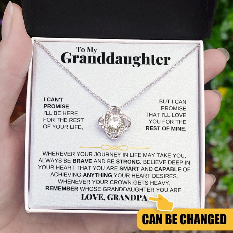 To My Granddaughter – Personalized Beautiful Gift Set – SS117LK2