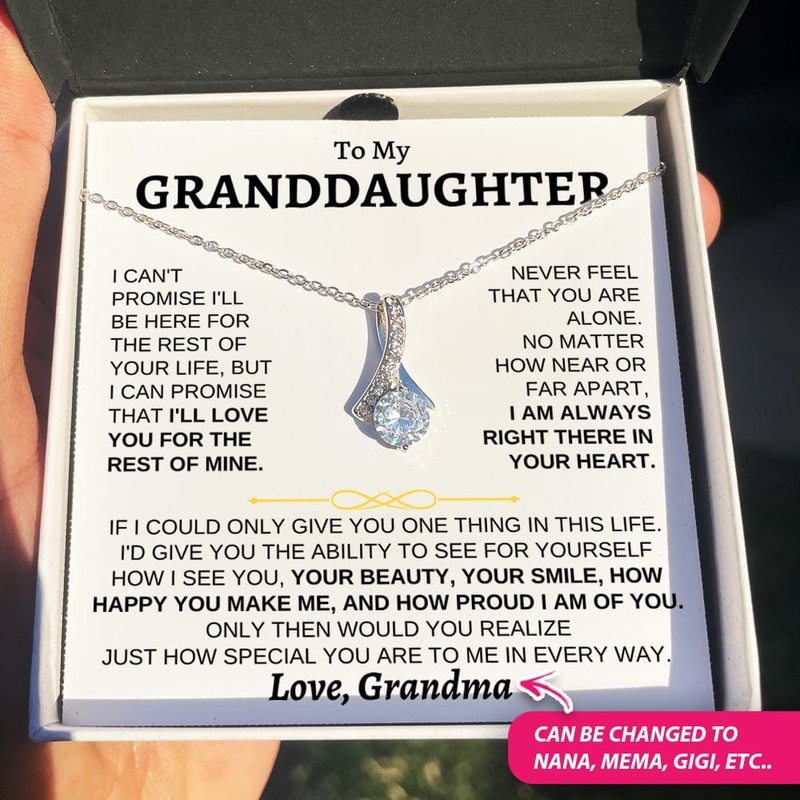 To My Granddaughter – Personalized Beautiful Gift Set – SS167P