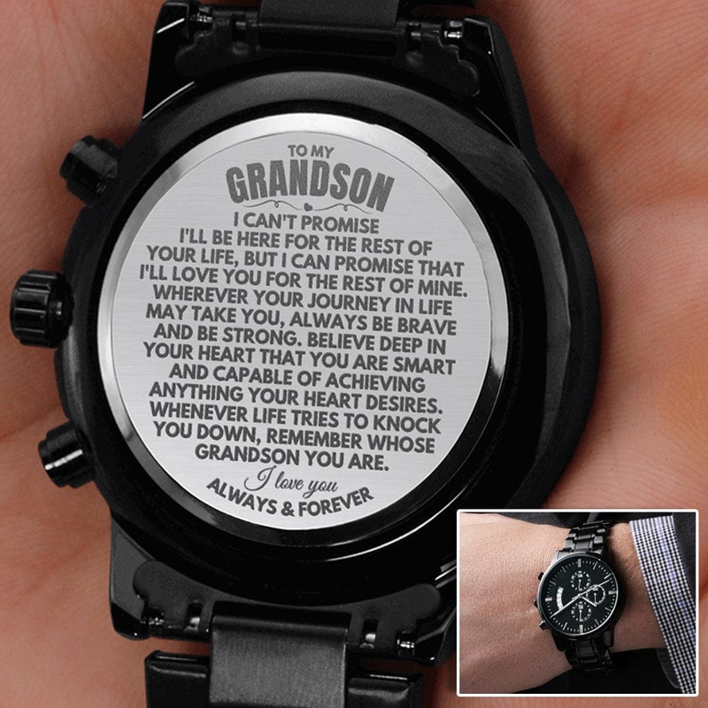 To My Grandson – Engraved Premium Watch – SS146