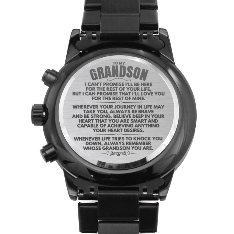 To My Grandson – Engraved Premium Watch – SS146V2