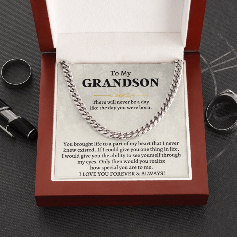 To My Grandson – Part Of My Heart – Gift Set – SS150