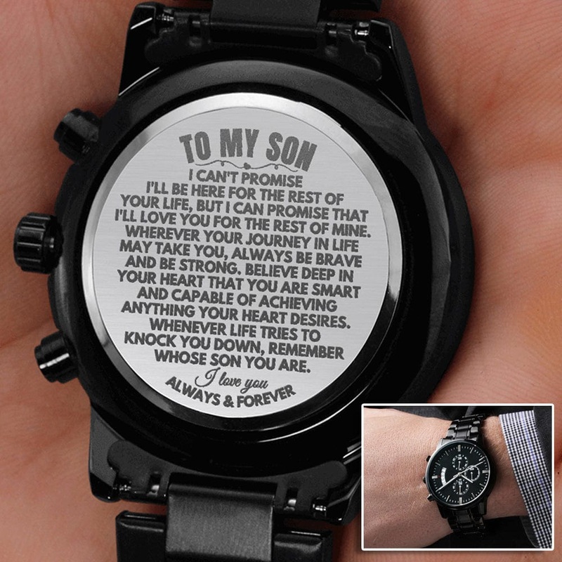 To My Son – Engraved Premium Watch – SS146S