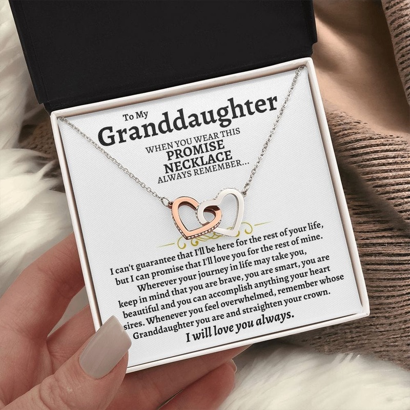 [ALMOST SOLD OUT] To My Granddaughter -Personalized  A Promise Gift Set – SS90V2