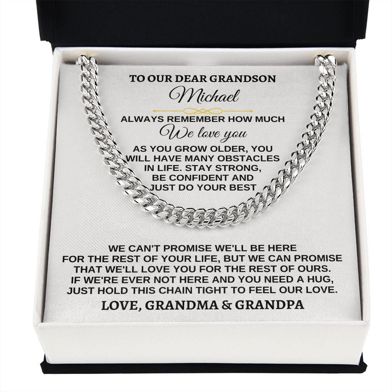 For Grandson – Personalized Special Gift Set – SS258P