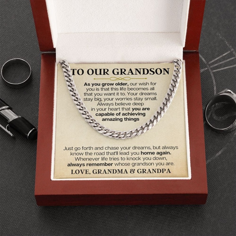 Grandson – Big Dreams – Personalized Gift Set – SS192