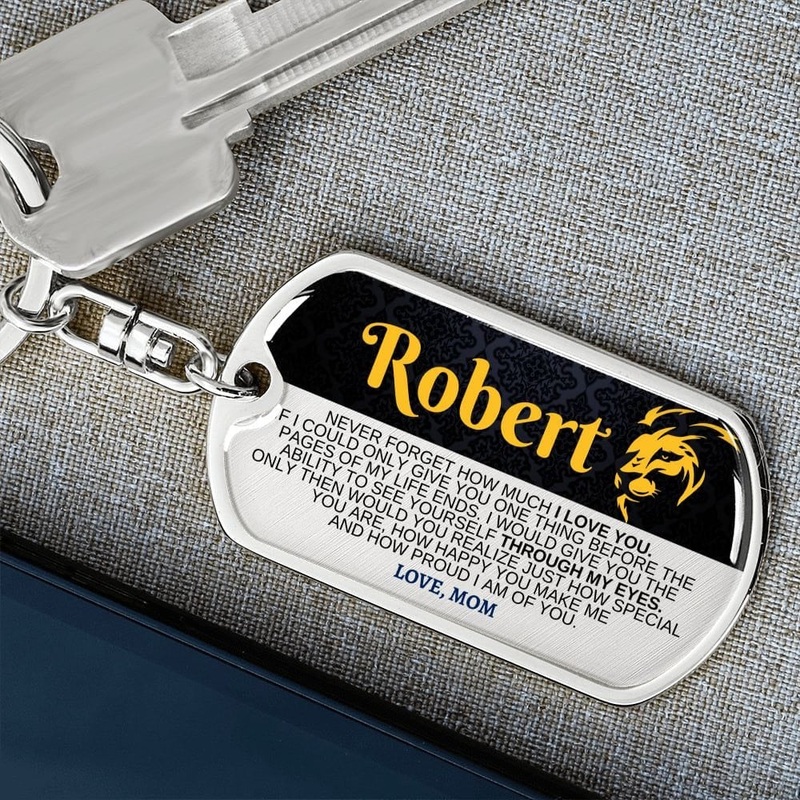 Grandson | Son | Nephew | How Proud I Am Of You | Personalized Keychain – SS283