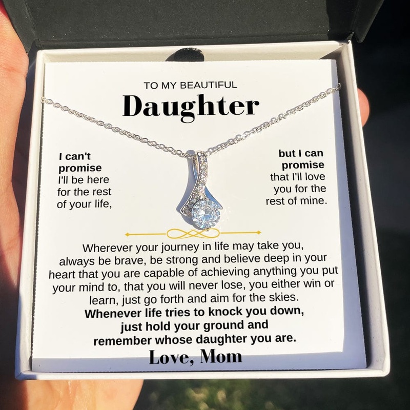 Remember Whose Daughter You Are Personalized – Beautiful Gift Set – SS164