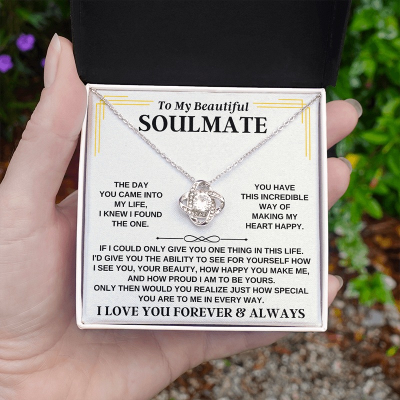 To My Beautiful Soulmate – Love Knot Gift Set – SS267