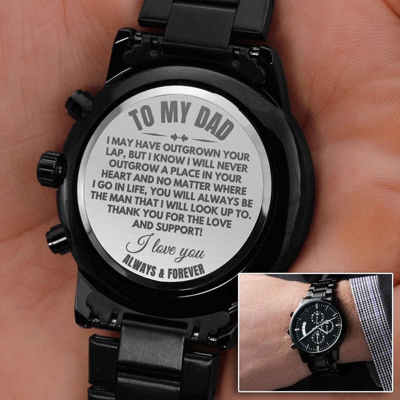 To My Dad – Engraved Premium Watch – SS239
