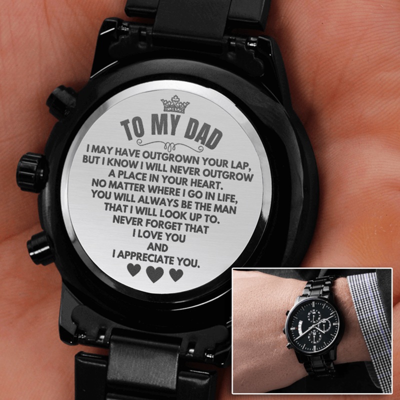 To My Dad – The Man – Engraved Premium Watch – SS244