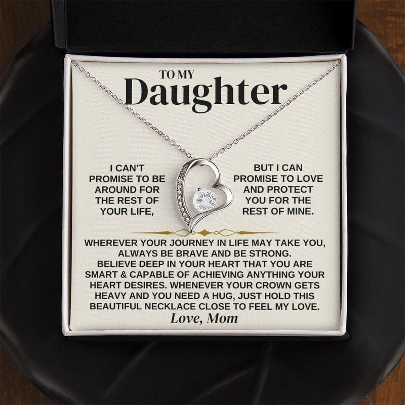 To My Daughter – Love Mom – Necklace Gift Set – SS314