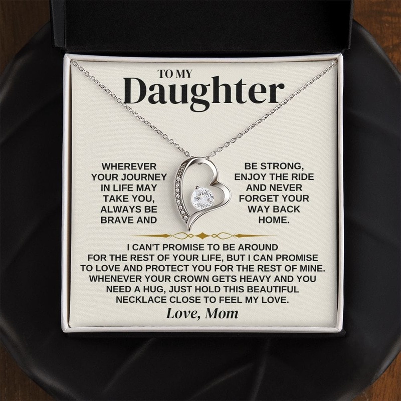To My Daughter – Love Mom – Necklace Gift Set – SS315