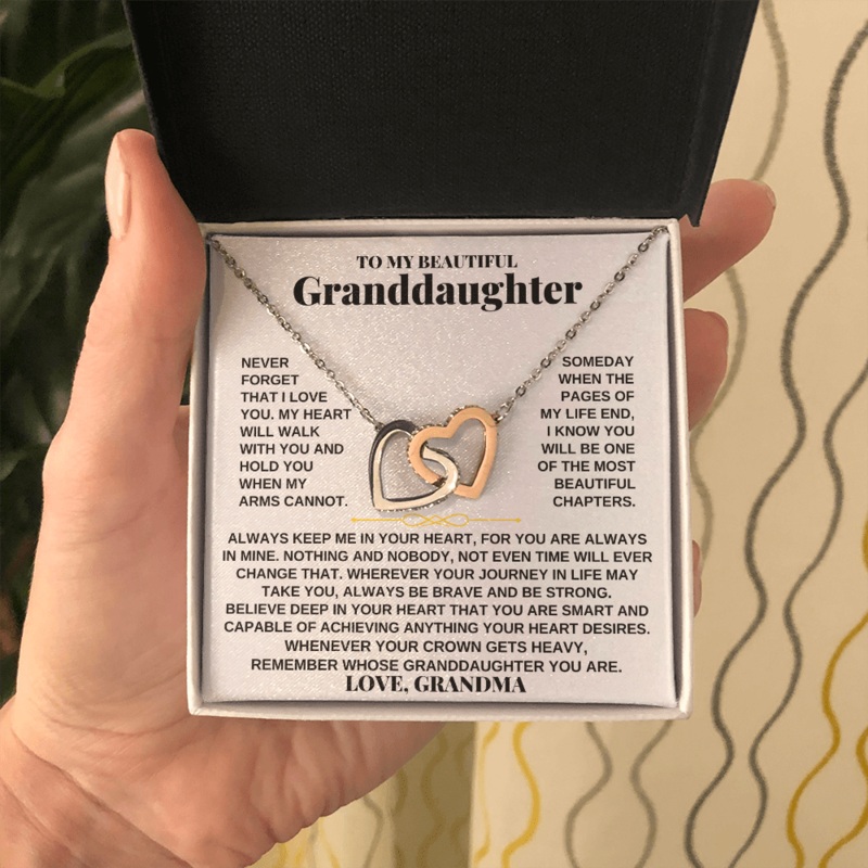 To My Granddaughter – Love, Grandma –  Beautiful Gift Set – SS254