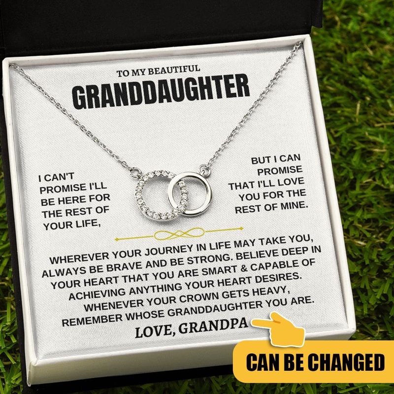 To My Granddaughter – Love Grandpa – Beautiful Gift Set – SS117PP