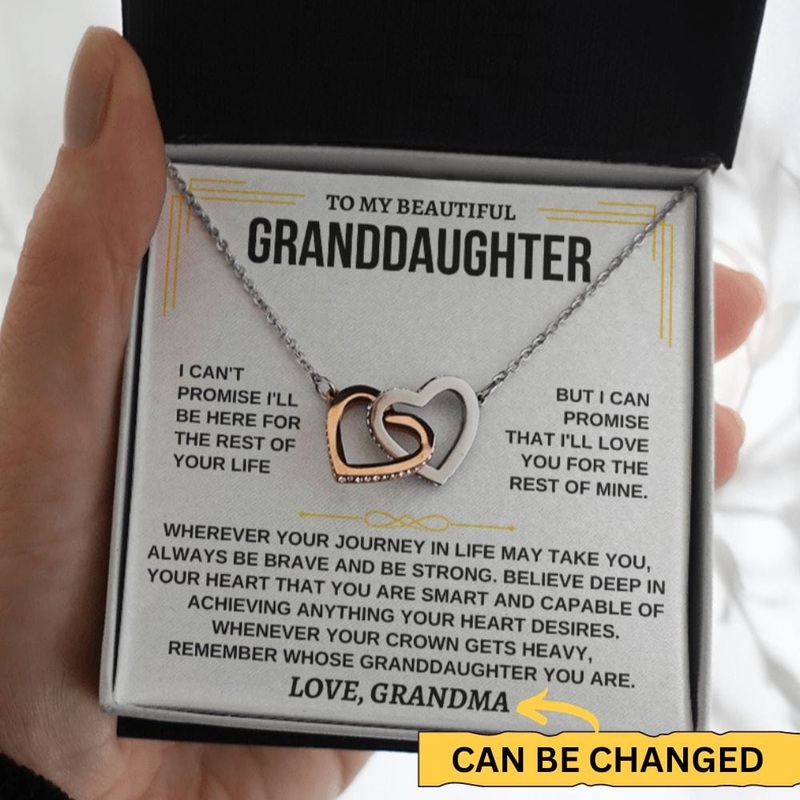 To My Granddaughter – Personalized Beautiful Gift Set – SS117GM