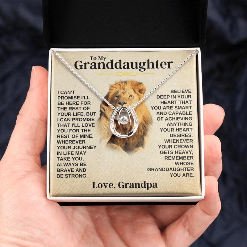 To My Granddaughter – Personalized Beautiful Gift Set – SS117LNGP