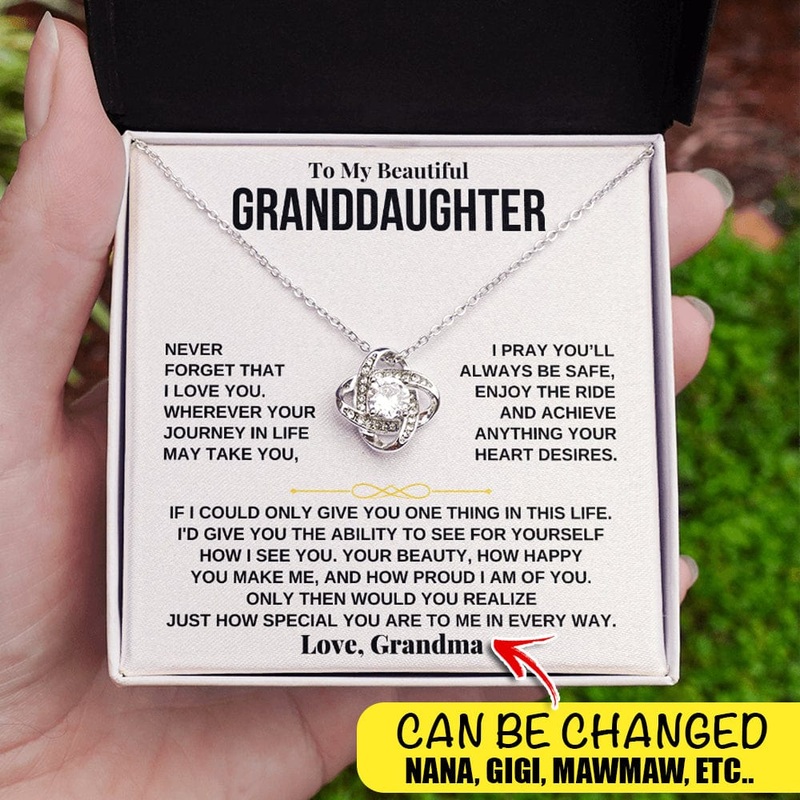 To My Granddaughter – Personalized – Beautiful Gift Set – SS237