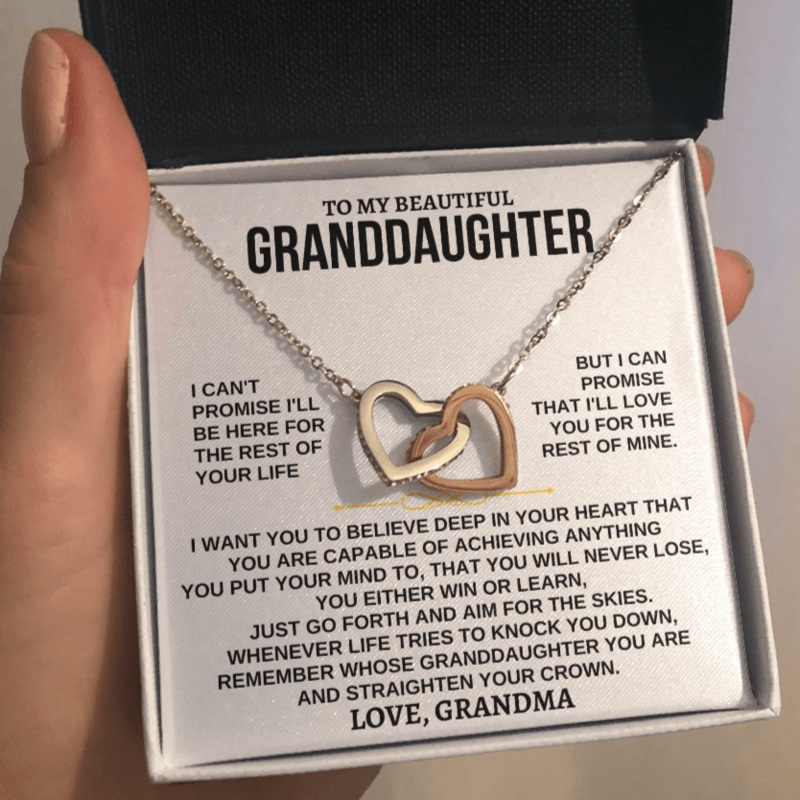 To My Granddaughter – Personalized Beautiful Gift Set – SS262