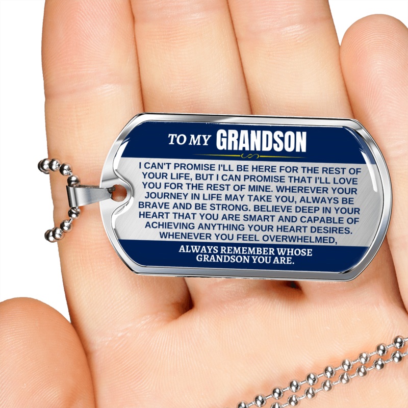 To My Grandson – Beautiful Love Tag – Gift Set – SS293