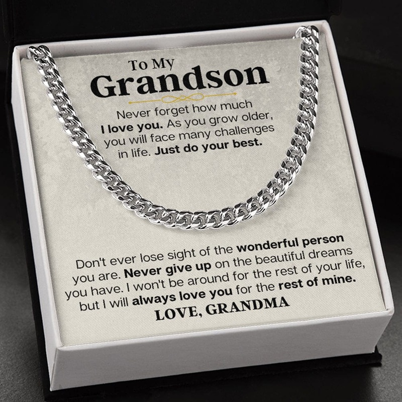 To My Grandson – Big Dreams – Personalized Gift Set – SS223