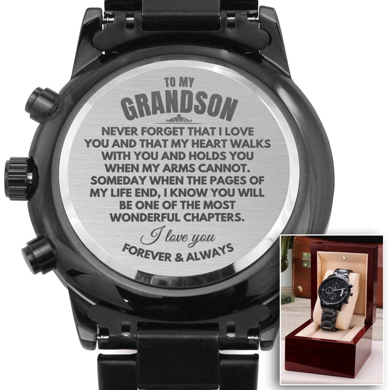 To My Grandson – Engraved Premium Watch – SS233