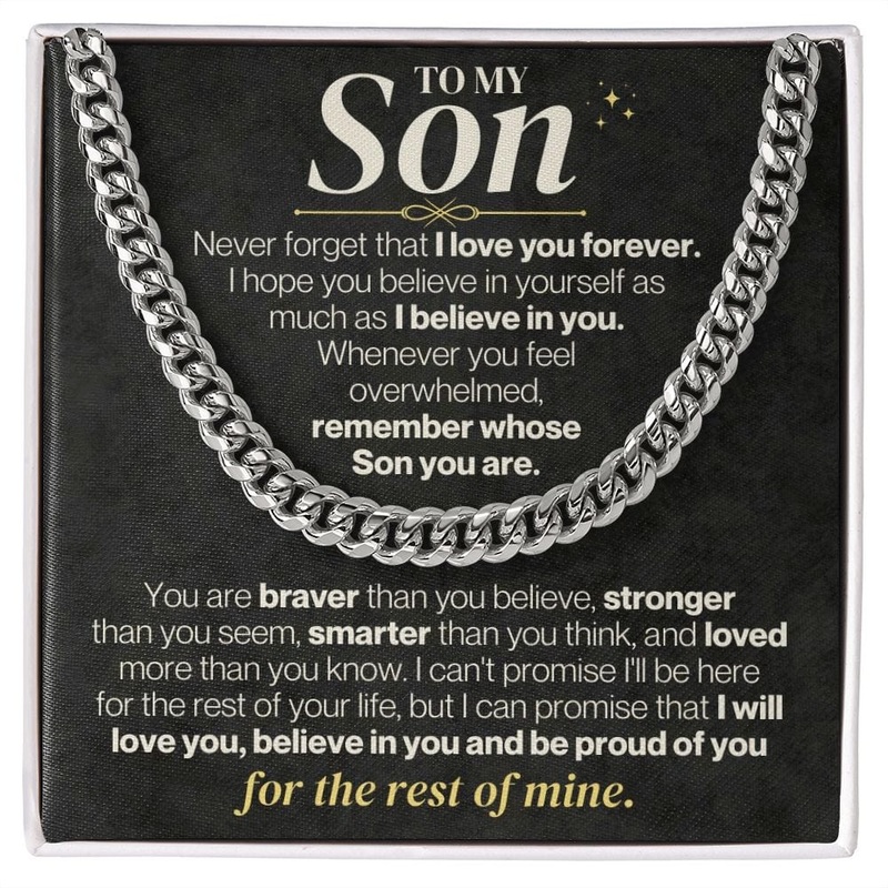 To My Son – I Love You Forever – Gift Set – SS331