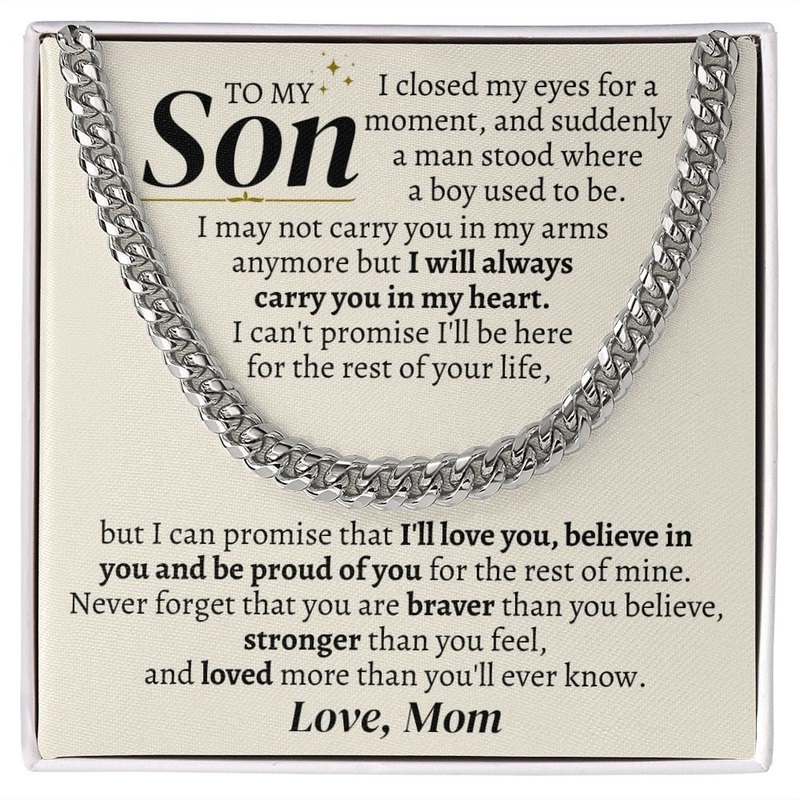 To My Son – I May Not Carry In My Arms Anymore – Gift Set – SS329