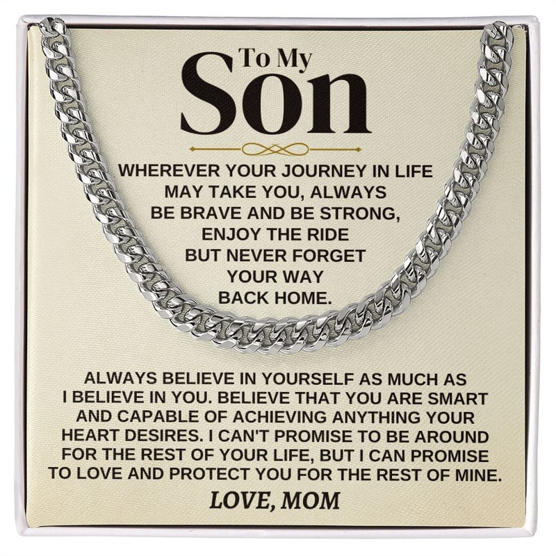 To My Son – Love Mom – Gift Set – SS319